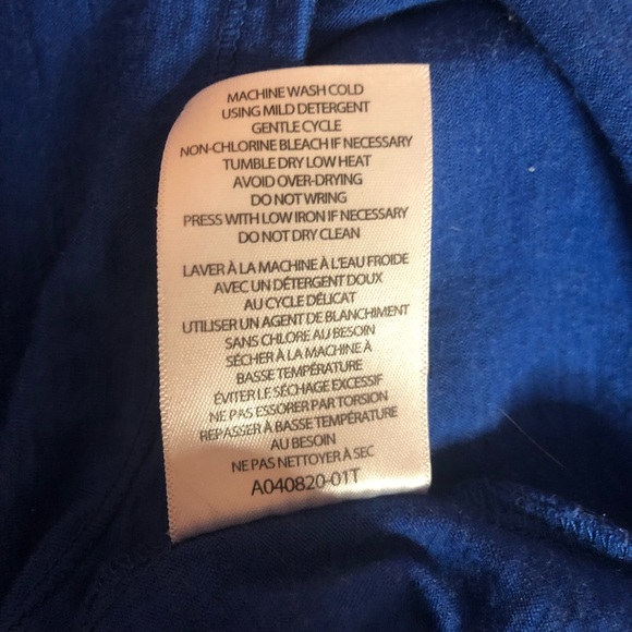 Seg’ments, Small long sleeve shirt, Blue - Picture 5 of 5